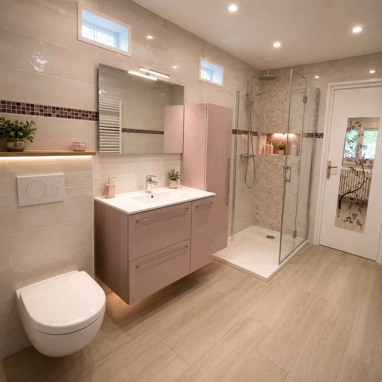 Salle de bain rénovée