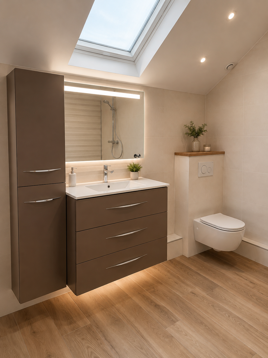 Salle de bain moderne