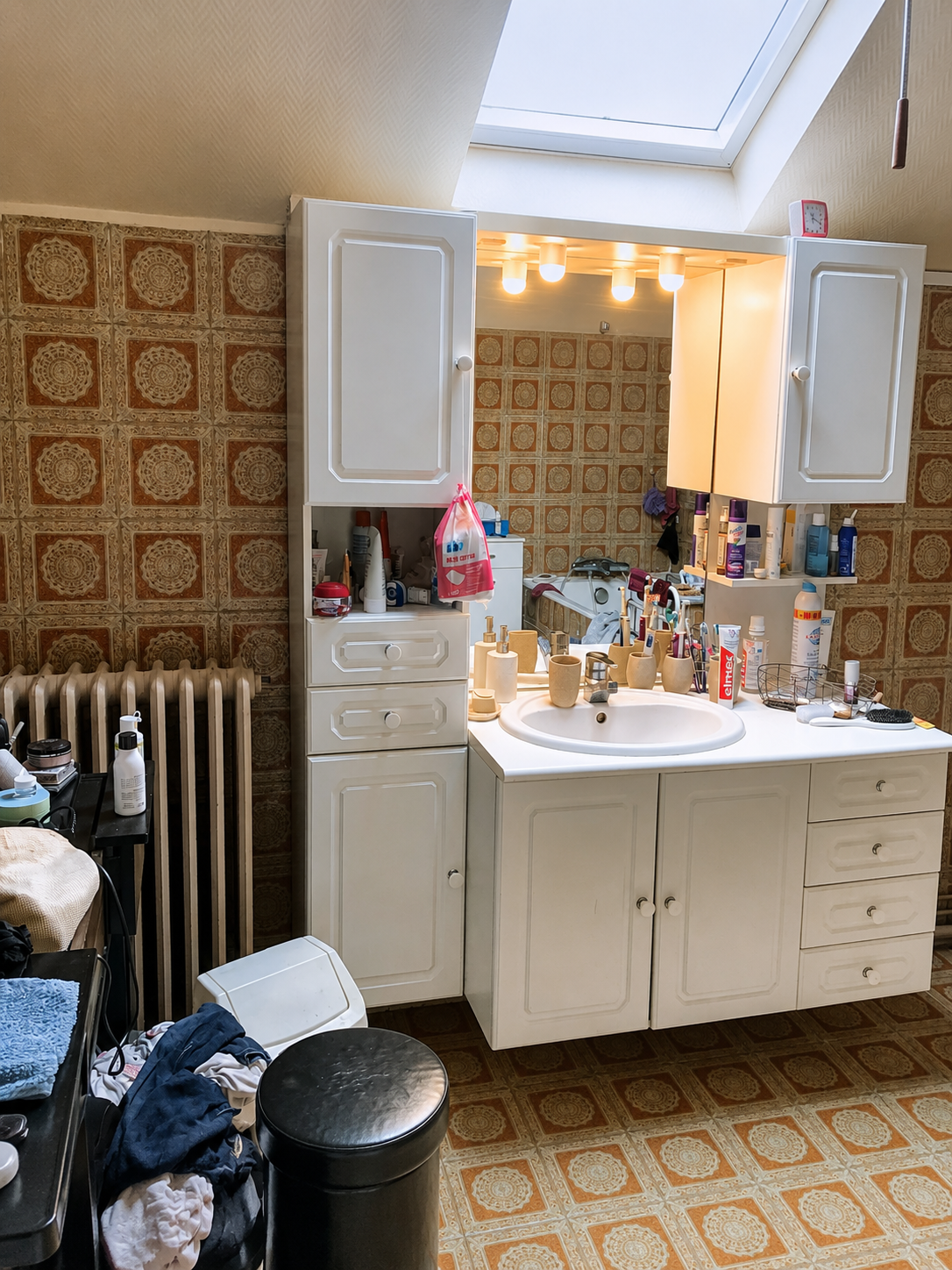 Photo après rénovation salle de bain sous combles AVL